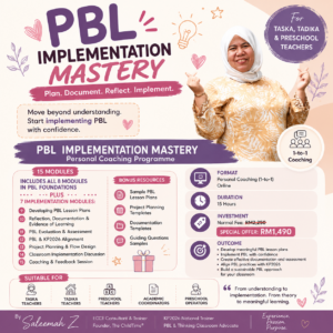 Project Based Learning In Malaysia Saleemah Z