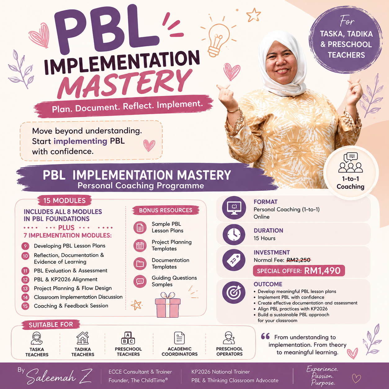 Project Based Learning In Malaysia Saleemah Z